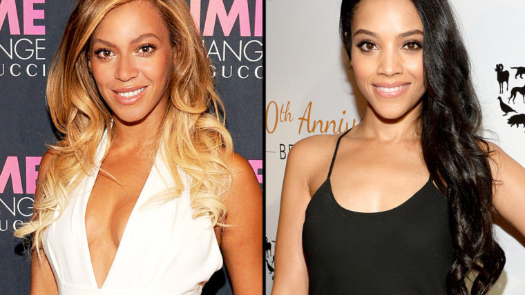 Beyonce and Bianca Lawson