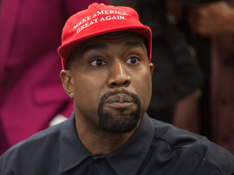 Kayne West Make America Great Again hat