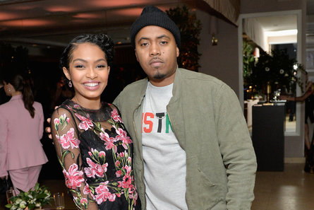 Yara Shahidi and Nas