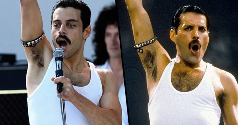 Freddie Mercury Compared to Rami Malek