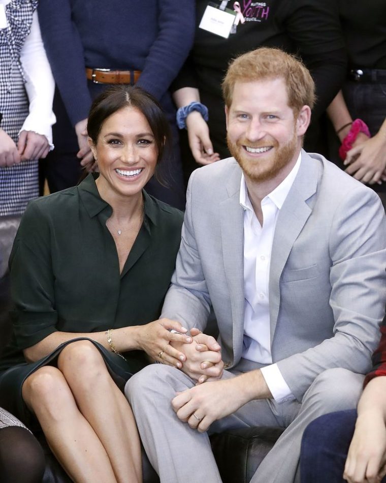 Meghan and Harry Holding Hands