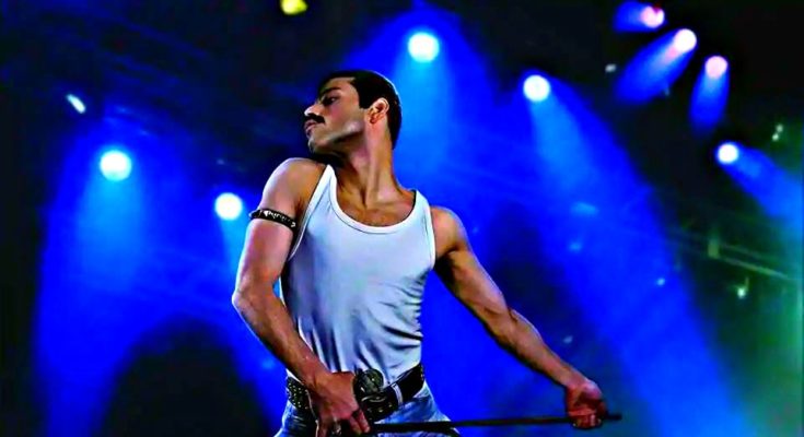 Rami Malek in Bohemian Rhapsody